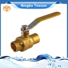 CXC fully forged solder brass ball valves with lead free (sweat*sweat)